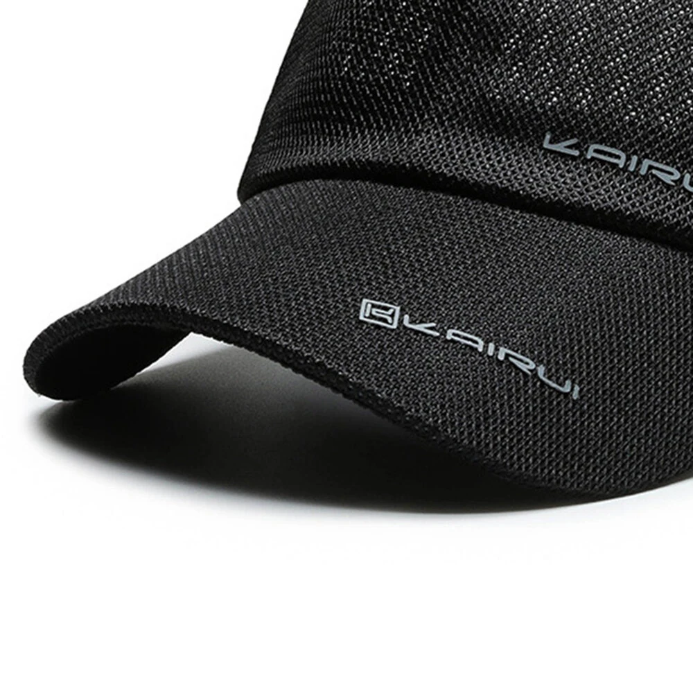 Spring Summer Breathable Mesh Baseball Caps for Men Women Outdoor Sports Fishing Driving Adjustable Casual Hats Sunscreen Hat — view 2