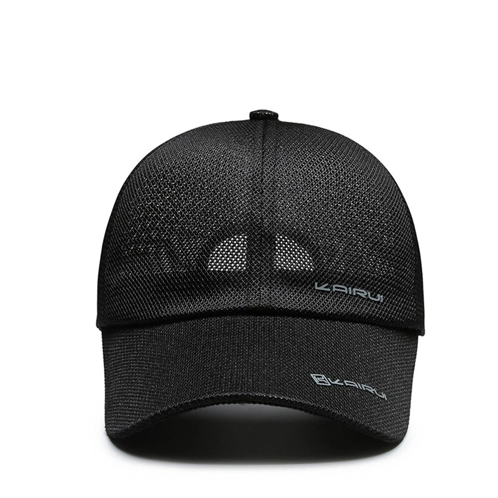 Spring Summer Breathable Mesh Baseball Caps for Men Women Outdoor Sports Fishing Driving Adjustable Casual Hats Sunscreen Hat — view 4
