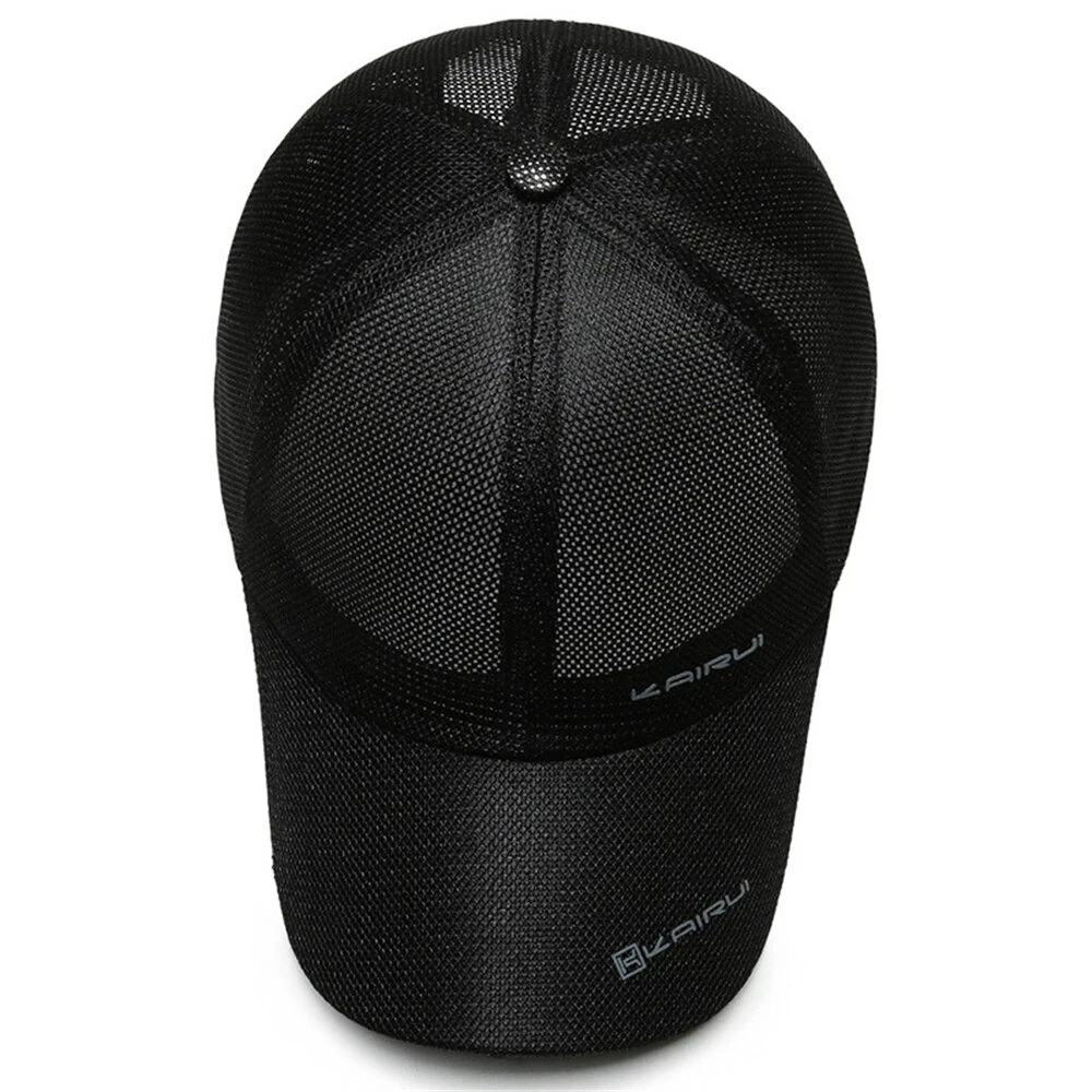 Spring Summer Breathable Mesh Baseball Caps for Men Women Outdoor Sports Fishing Driving Adjustable Casual Hats Sunscreen Hat — view 6