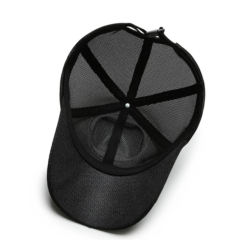 Spring Summer Breathable Mesh Baseball Caps for Men Women Outdoor Sports Fishing Driving Adjustable Casual Hats Sunscreen Hat — view 7