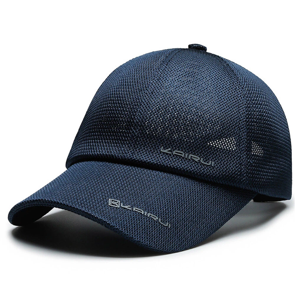 Spring Summer Breathable Mesh Baseball Caps for Men Women Outdoor Sports Fishing Driving Adjustable Casual Hats Sunscreen Hat — view 8