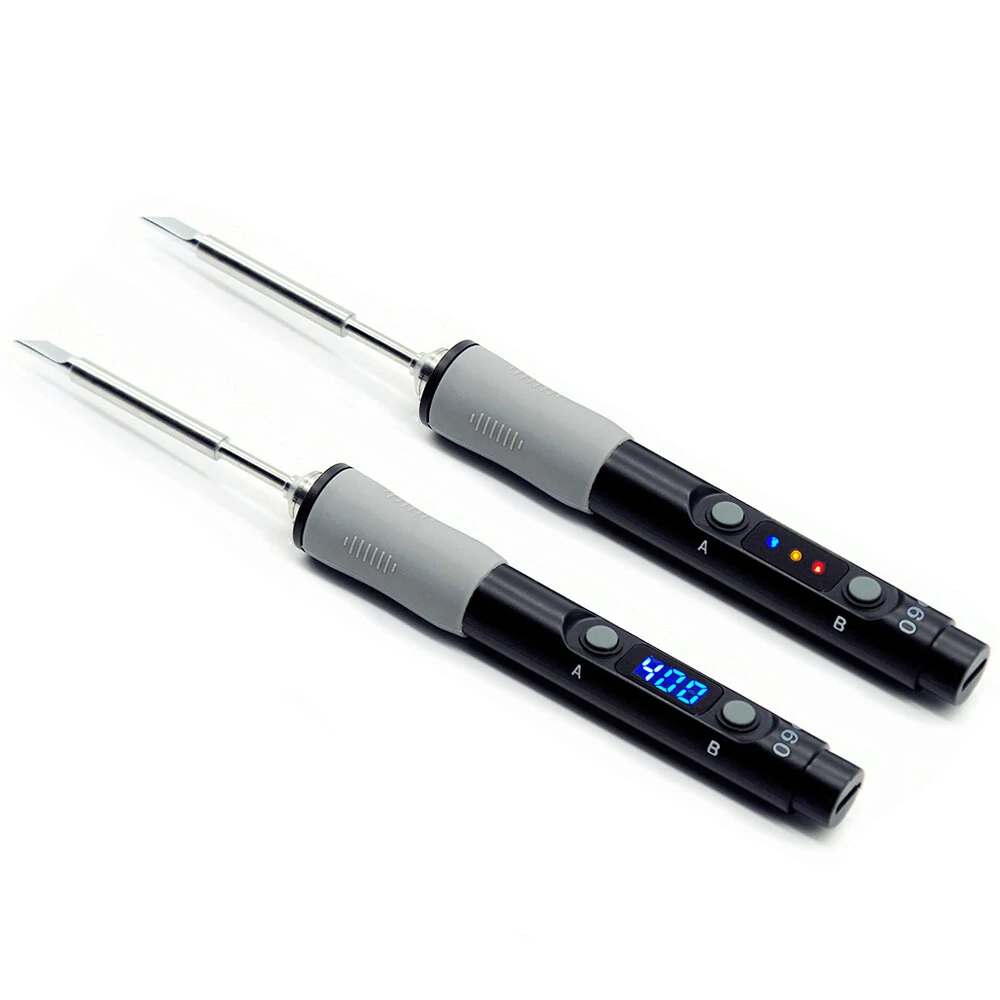 SQ-D60 60W Digital Soldering Iron Station DC12-24V Type-C Interface 100℃-400℃ Adjustable Temperature — view 5