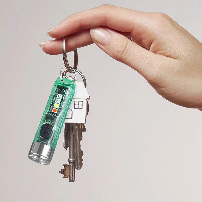 SST20 400LM Portable Mini Outdoor Key Chain Flashlight with Multi-light Source Side Light TYPE-C Rechargeable Multi-functional Mini LED Torch — view 6