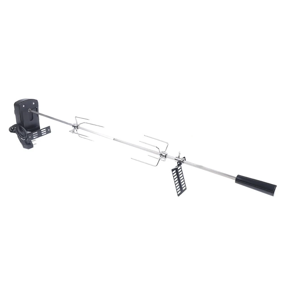 Stainless Steel Electric Barbecue Grill Barbecue Supplies Household BBQ Grill Barbecue Tool Set Automatic Barbecue Stick Outdoor Camping BBQ Barbecue Rack Kit — view 8