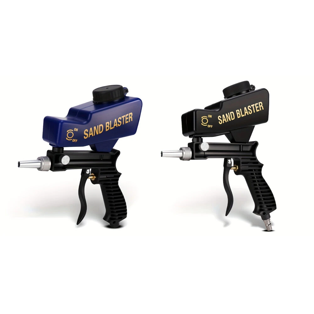 Stainless Steel Sandblasting Gun 1.5mm Nozzle 800ml per Minute Paint Output 1000ml Capacity Top Suction Pneumatic Electric Spray Gun 220V 400W Efficient Paint Sprayer — view 2