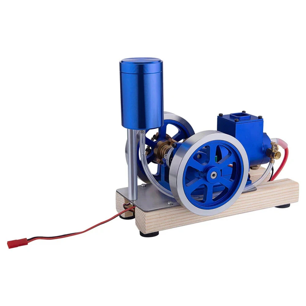 STARPOWER Mini Four Stroke Gasoline Engine Internal Combustion Engine Model with Wooden Base Physics Experiment Science Discovery Production Invention Gift Collection Toys — view 6