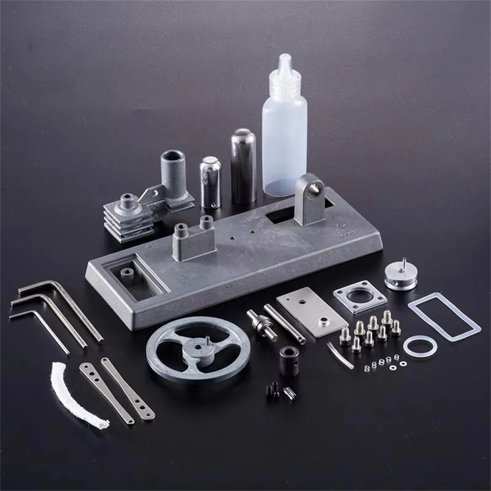 STARPOWER QX6 Mini Hot Air Stirling Engine Model DIY Assembled Kit Physics Experiment Science Education Toys — view 6
