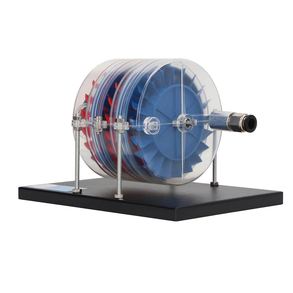 STARPOWER Single Stage Multi-stage Steam Turbine Model Physics Experiment Science Discovery Production Invention Gift Collection Toys — view 11