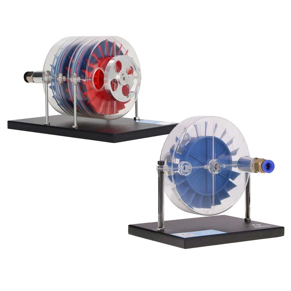 STARPOWER Single Stage Multi-stage Steam Turbine Model Physics Experiment Science Discovery Production Invention Gift Collection Toys — view 2