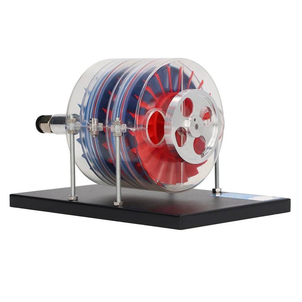 STARPOWER Single Stage Multi-stage Steam Turbine Model Physics Experiment Science Discovery Production Invention Gift Collection Toys — view 4