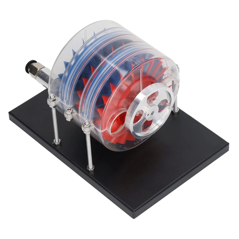 STARPOWER Single Stage Multi-stage Steam Turbine Model Physics Experiment Science Discovery Production Invention Gift Collection Toys — view 6