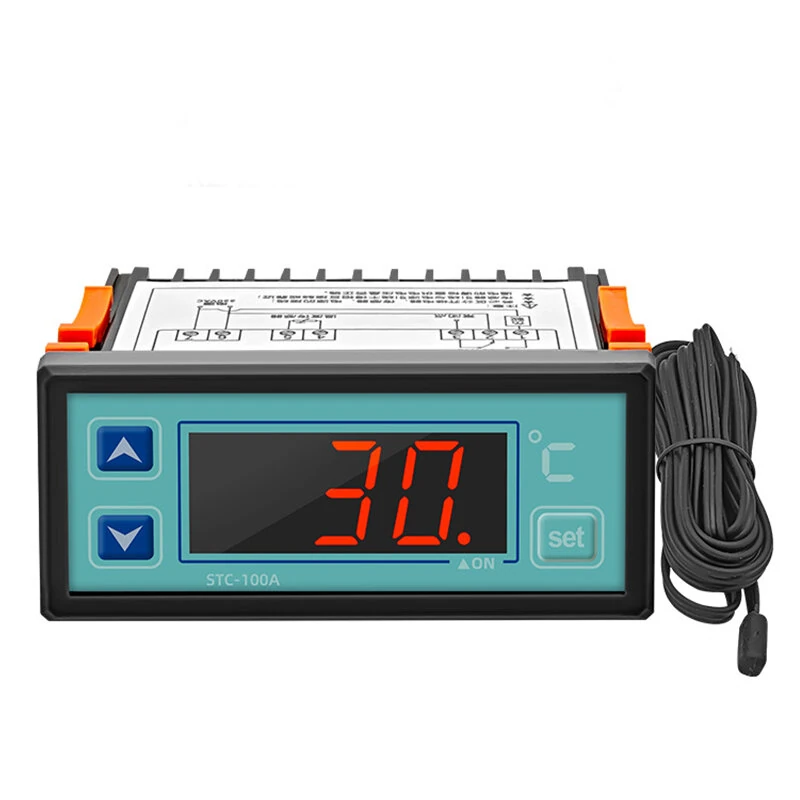 STC-100A Digital Temperature Controller AC220V Intelligent Temperature Regulator Refrigeration Heating Thermostat — view 3