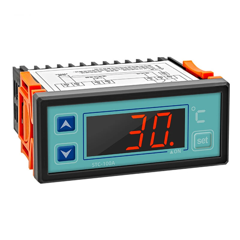 STC-100A Digital Temperature Controller AC220V Intelligent Temperature Regulator Refrigeration Heating Thermostat — view 4