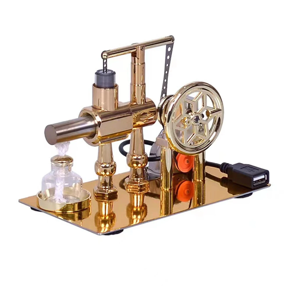Stirling Engine Model Generator Physics Experiment Science Discovery Production Invention DIY Project Part Gift Collection Toys — view 3