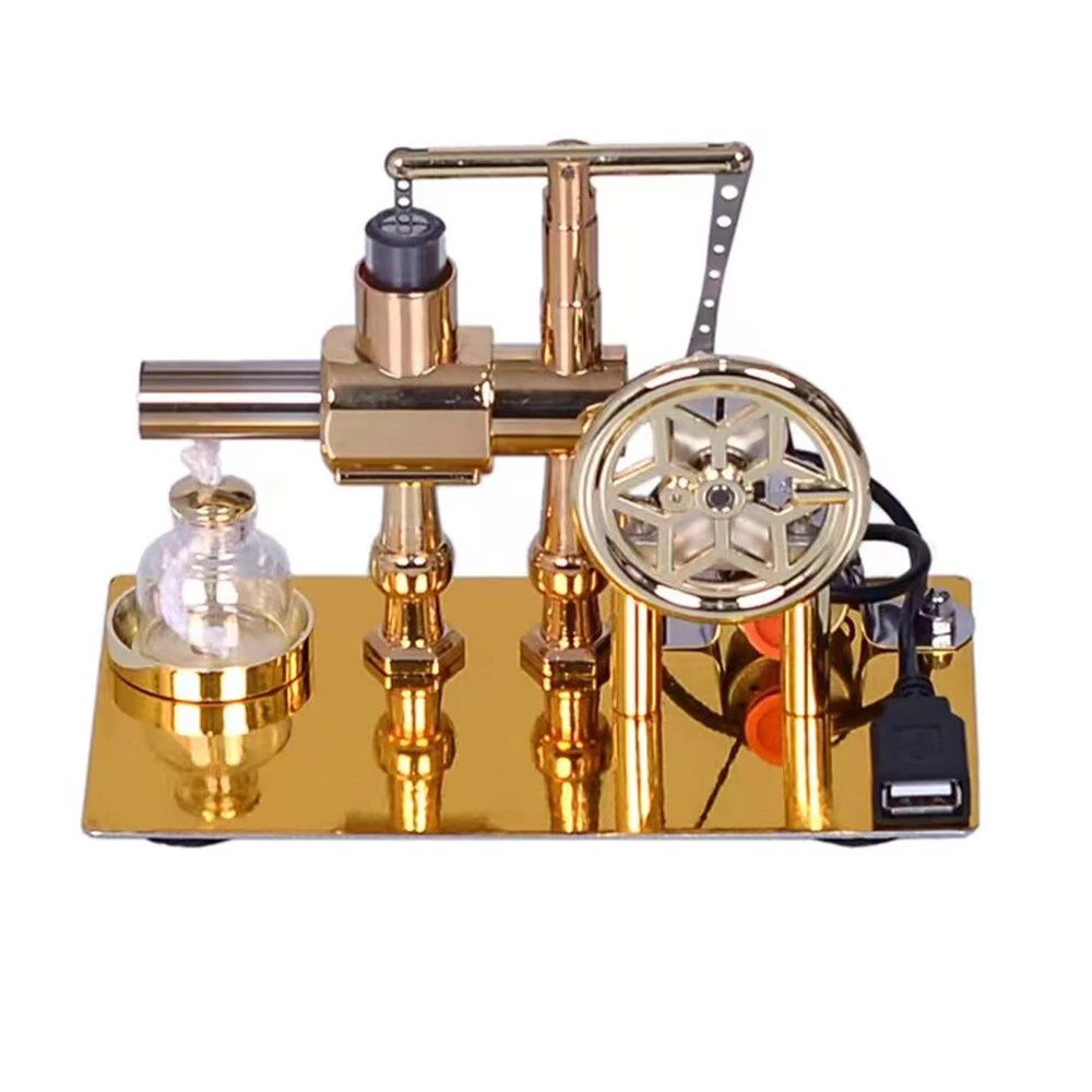 Stirling Engine Model Generator Physics Experiment Science Discovery Production Invention DIY Project Part Gift Collection Toys — view 6