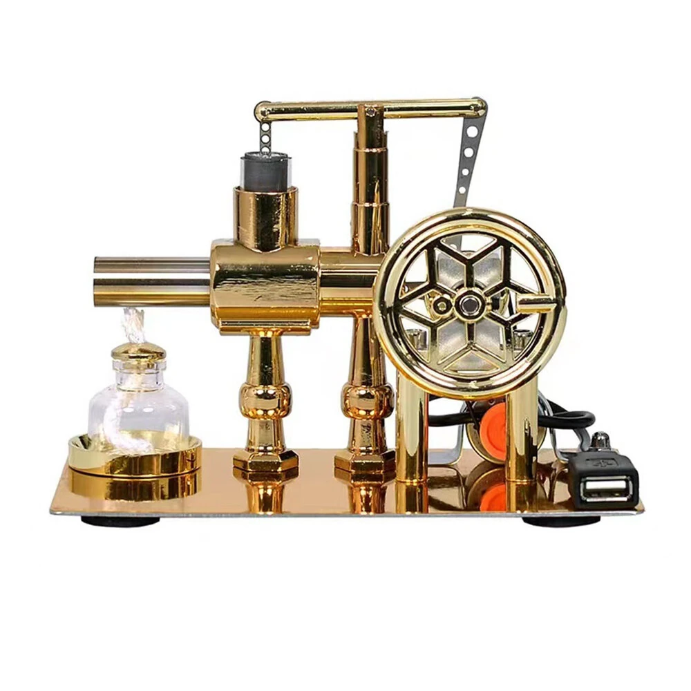 Stirling Engine Model Generator Physics Experiment Science Discovery Production Invention DIY Project Part Gift Collection Toys — view 7
