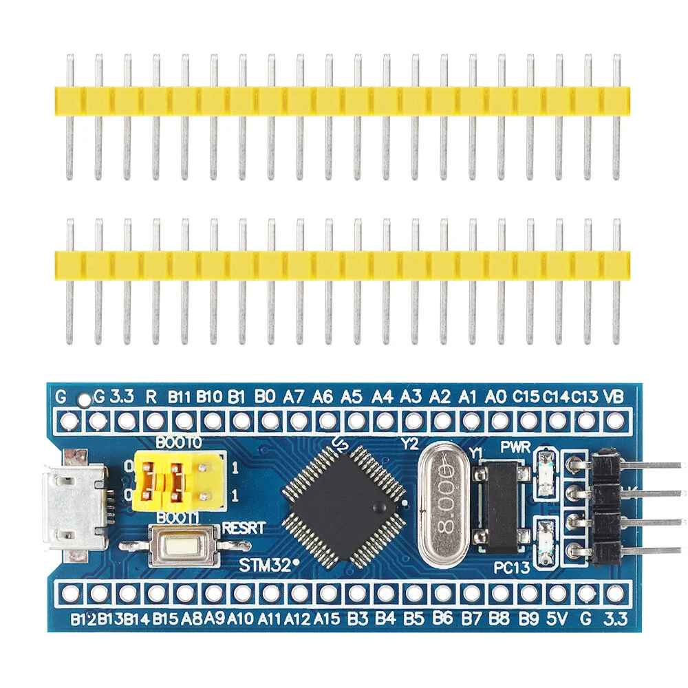 STM32F103C8T6 Small System Development Board Microcontroller STM32 ARM Core Board Micro USB — view 5