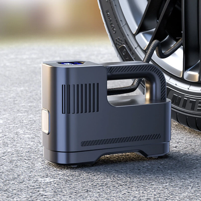 Suitu 120W Portable Multi-Function Smart Car Air Pump Electric Inflator Corded Car Inflatable Pump for Car Motorcycle Bike Ball