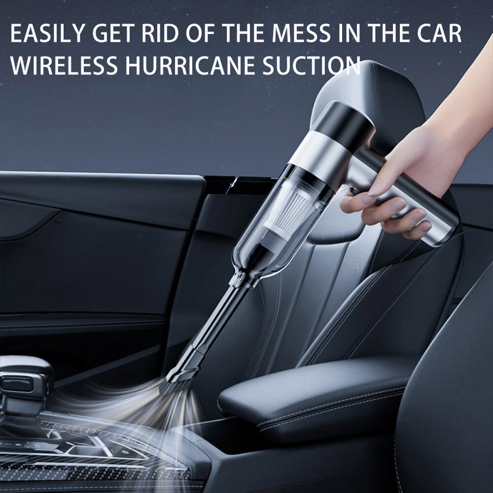 SUITU Brushless 100W 80000rpm Cordless Handheld Vacuum Cleaner Small Mini Car Auto Home Wireless — view 4