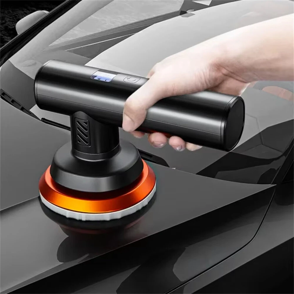 SUITU Digital Display 3 Speed Polishing Machine Cordless Buffer Polisher Type-C ST-6601 for Household Car Detailing Waxing