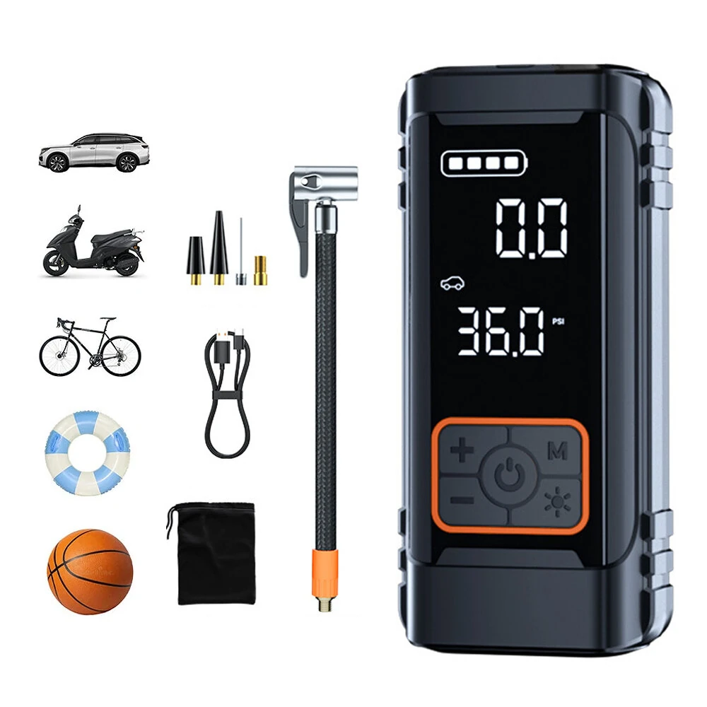 SUITU ST-5532C Portable Wireless Smart Tire Inflator Pump Digital Display for Cars Motorcycles Bicycles Basketballs Inflate