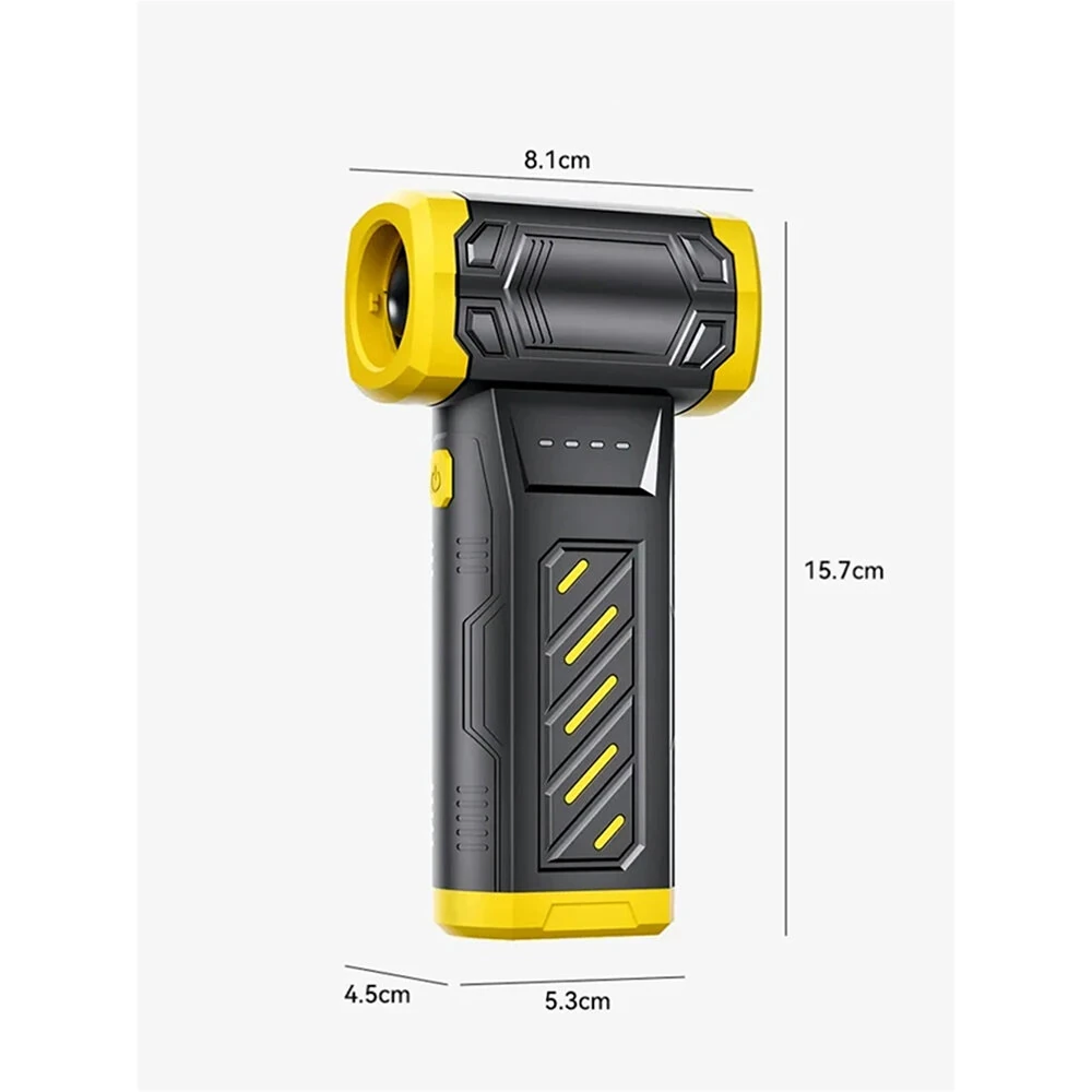 SUITU ST-8119 Handheld Wireless Dust Blower 130000RPM High Speed Brushless Motor Rechargeable Violent Turbo Fan Compressed Air Duster — view 11