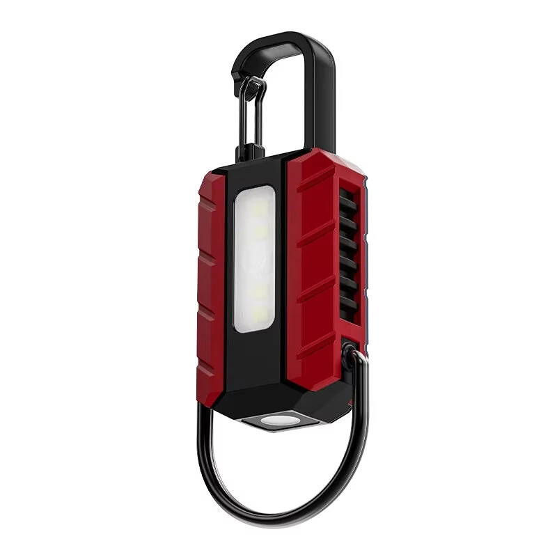 Super Bright Lightweight Keychain Flashlight Rechargeable Multi-Functional Magnetic Mini Work Light for Outdoor Camping & Portable Daily Use — view 10