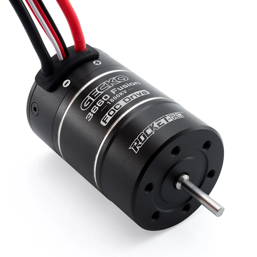 SURPASS HOBBY 3660FOC Sensor-based SURPASS HOBBY 3660FOC Sensor-based 3.175mm 1800KV Motor+40A ESC All-in-One Printer Waterproof For 1/10 RC Car Parts Integrated Unit — view 8