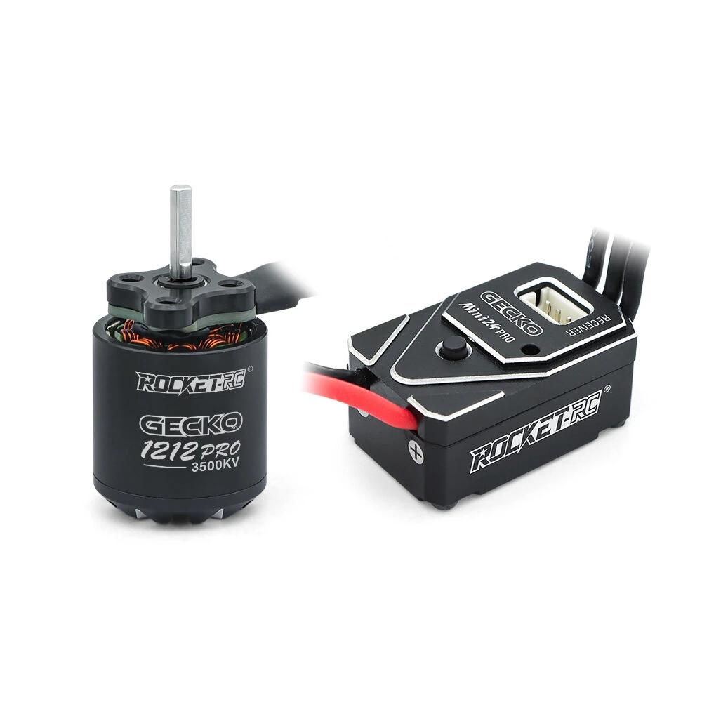 SURPASS HOBBY GECKO MINI 24 Brushless ESC+1212 Brushless Motor Combo For 1/24 RC Car Parts — view 3