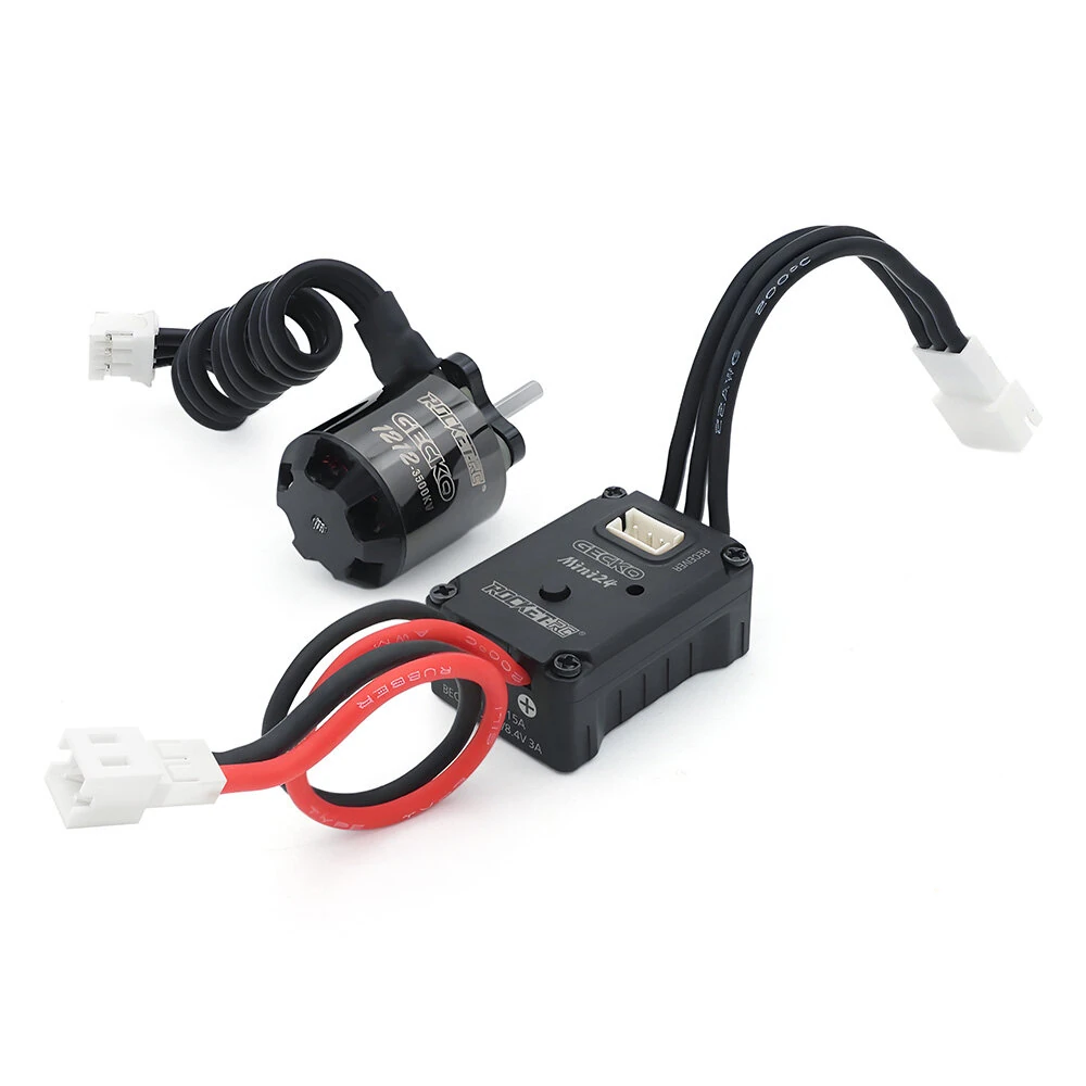 SURPASS HOBBY GECKO MINI 24 Brushless ESC+1212 Brushless Motor Combo For 1/24 RC Car Parts — view 4