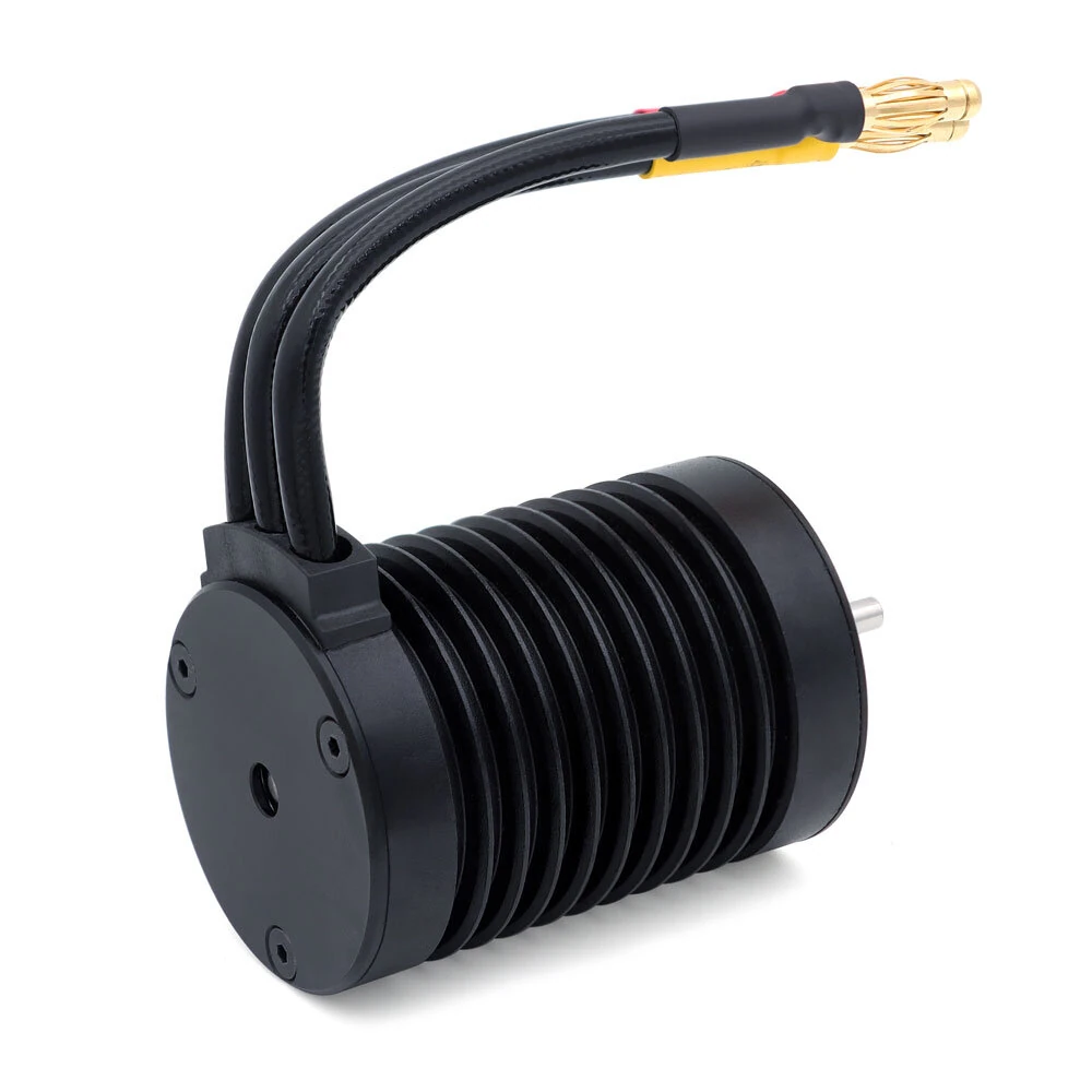 SURPASS HOBBY M2845/M540 All Black Waterproof Brushless Motor W/ M45A Waterproof ESC 4.0 Connector Suitable for 1/14 Model RC Car Parts — view 7