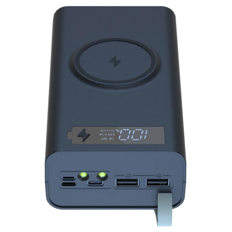 T12 Detachable Solderless 12-cell 18650 Battery Power Bank Kit DIY Power Bank Casing Kit Support PD Fast Charging — Pricio