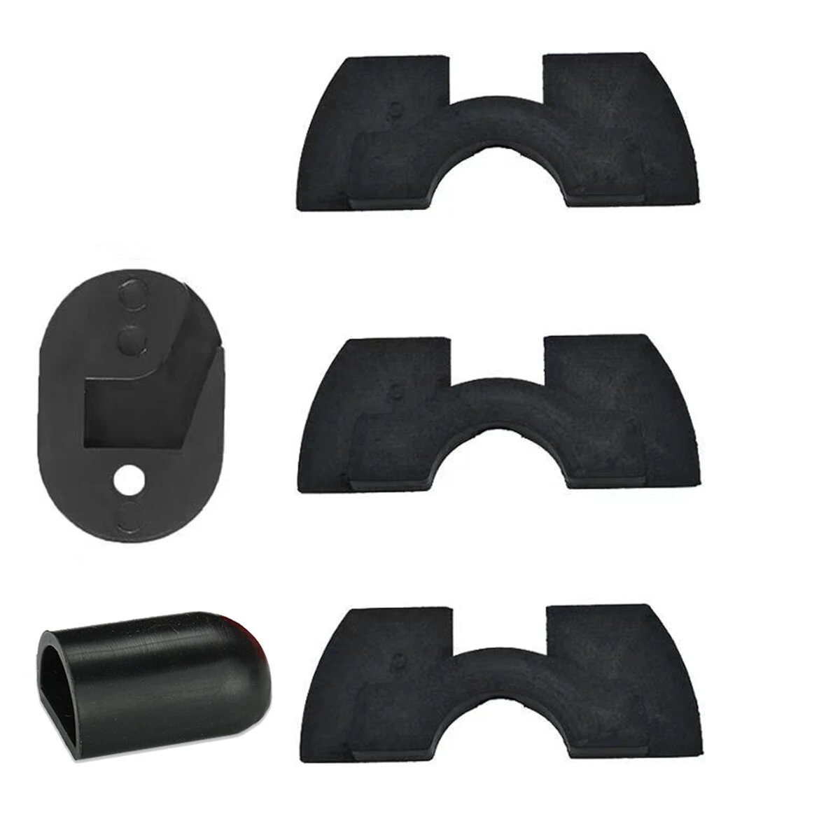 Tail Light Wire Protector + Anti Vibration Shims + kick Stand Cap for M365/M187/Pro Scooter Modified Parts Accessories — Tail