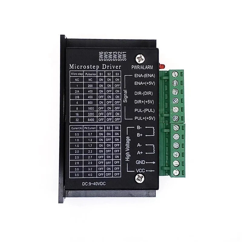 TB6600 Stepper Driver Step Nema 17/23 Driver 42/57/86 32 Segments Upgraded 4.0A 42VDC — view 2