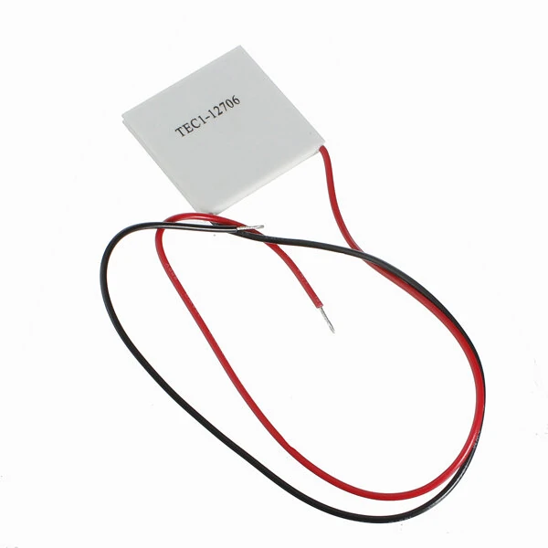 TEC1-12706 40x40mm Thermoelectric Cooler Peltier Refrigeration Plate Module 12V 60W — Pricio