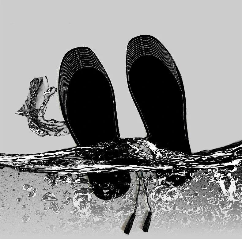TENGOO 1Pair Electric Heated Insoles Croppable Thermal Comfortable USB Rechargeable Insoles for Winter Outdoor Skiing — view 7