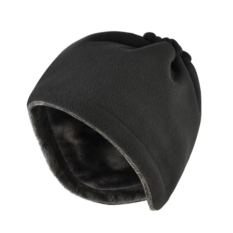 TENGOO 1pc Winter Thickened Fleece Outdoor Cycling Scarf, Warm Neck Gaiter, Windproof Dust Mask, Polar Fleece Neck Cover — view 6