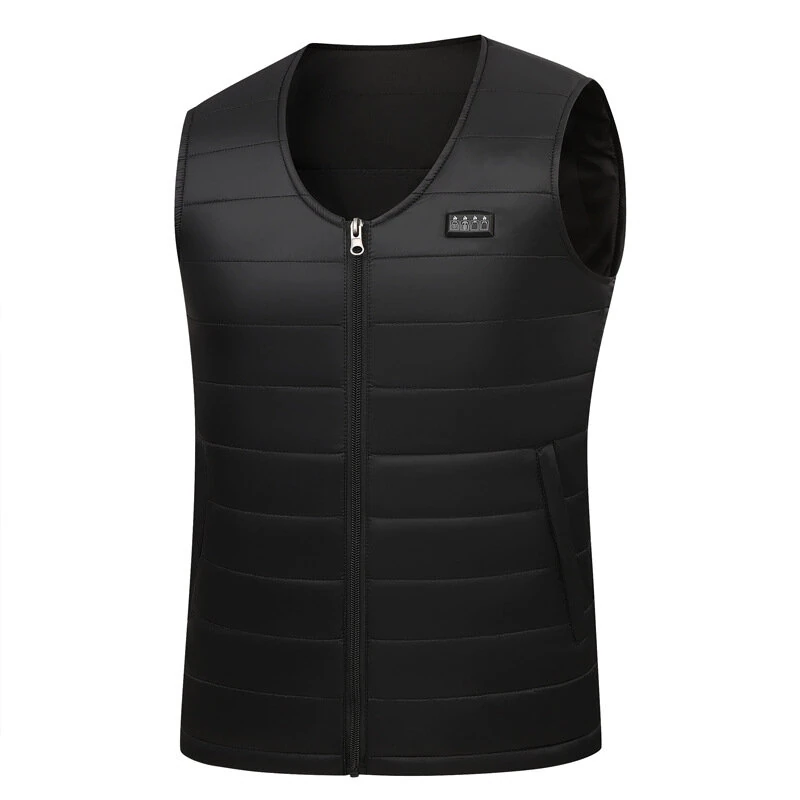 TENGOO 26 Zones Electric Heated Vest for Women Men USB Charging Intelligent Constant Temperature Lightweight Warm  Sleeveless Heating Clothing — view 5