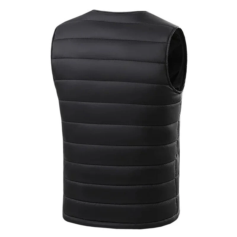 TENGOO 26 Zones Electric Heated Vest for Women Men USB Charging Intelligent Constant Temperature Lightweight Warm  Sleeveless Heating Clothing — view 6