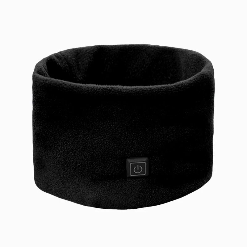 TENGOO 3 Gears Electric Heating Scarf Adjustable Intelligent Winter USB Rechargeable Neck Cold Protection Warm Scarf for Men Women (Battery not included) — view 7