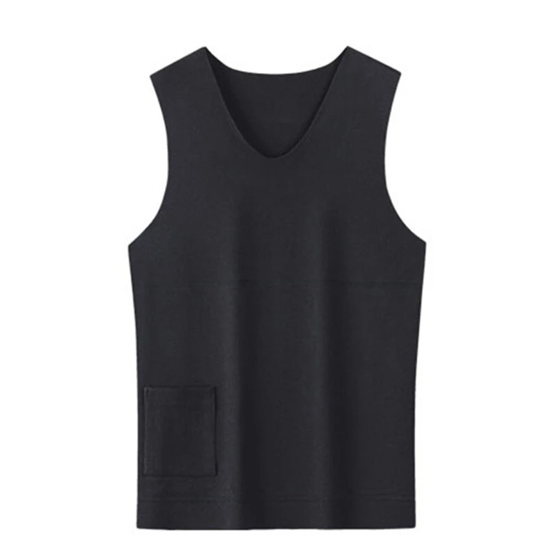 TENGOO 3-Zone Intelligent Electric Heating Seamless Vest for Men Women Fleece-Lined Thermal Underwear Base Layer Body Self Heating Warm Clothes(No Power Bank) — view 11
