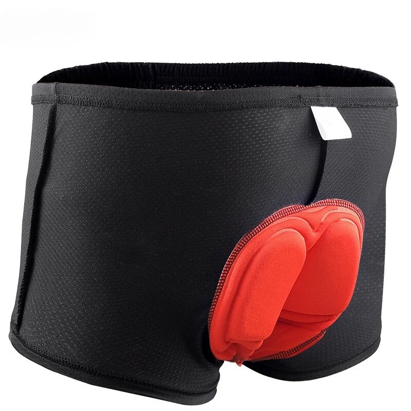 TENGOO Cycling Shorts Breathable Shockproof Comfortable Underpants Sponge Gel 3D Padded Cycling Pants for Bicycle Motorcycle — view 7