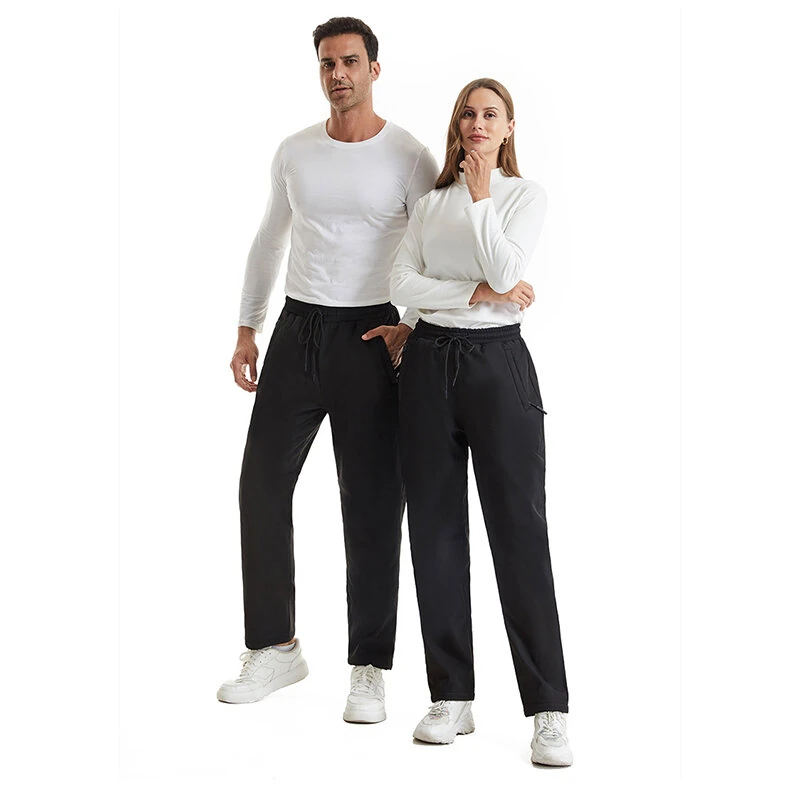 TENGOO HP-12 Heated Pants 12 Heating Zone 3 Temperature Adjustment Casual Pants Thickening Winter Warm Electric Heating Trouser for Men Women — view 5