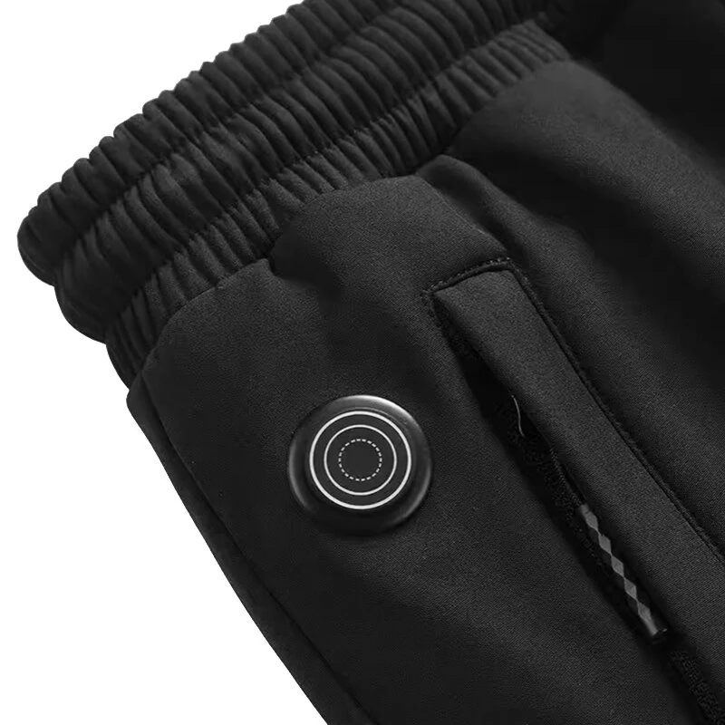 TENGOO HP-12 Heated Pants 12 Heating Zone 3 Temperature Adjustment Casual Pants Thickening Winter Warm Electric Heating Trouser for Men Women — view 6