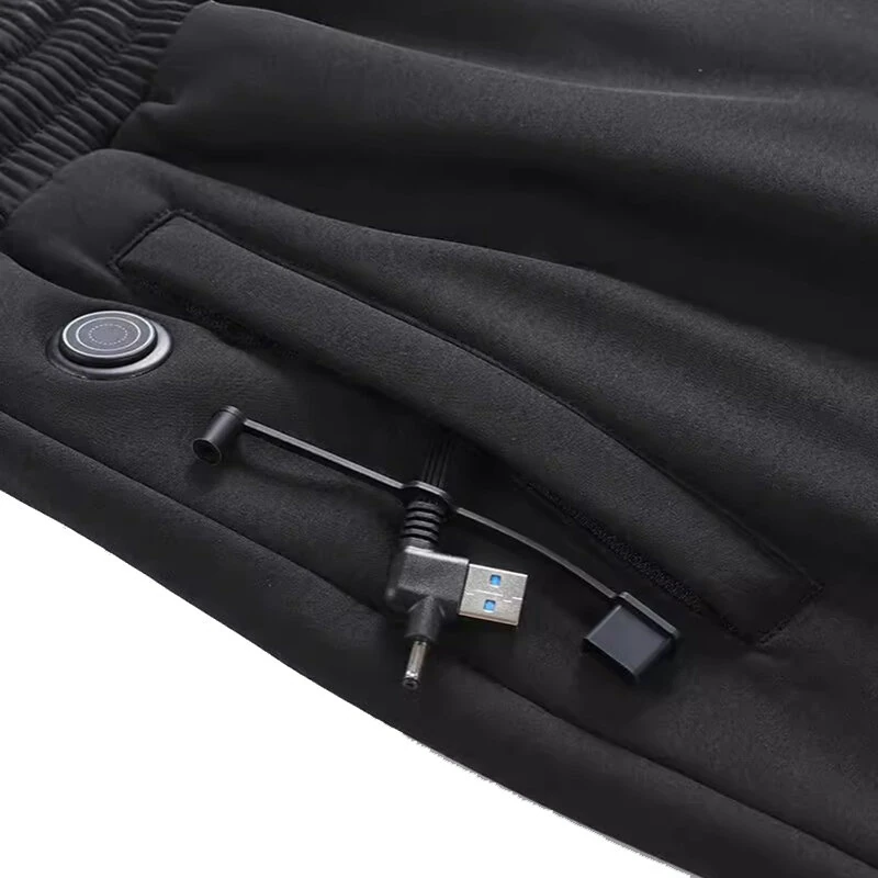 TENGOO HP-12 Heated Pants 12 Heating Zone 3 Temperature Adjustment Casual Pants Thickening Winter Warm Electric Heating Trouser for Men Women — view 7