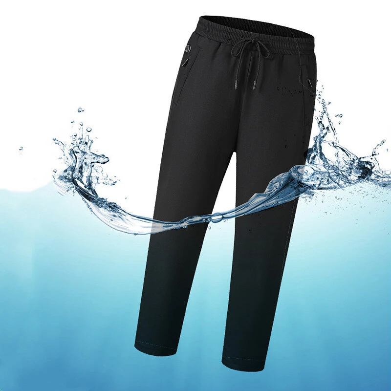 TENGOO HP-12 Heated Pants 12 Heating Zone 3 Temperature Adjustment Casual Pants Thickening Winter Warm Electric Heating Trouser for Men Women — view 9
