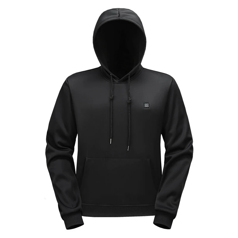 TENGOO HS05B Smart Heated Sweatshirt 5 Heating Areas Quick Heating USB Rechargeable Washable Safety Fashion Oversize Jacket for Winter Outdoors Keep Warm — view 8