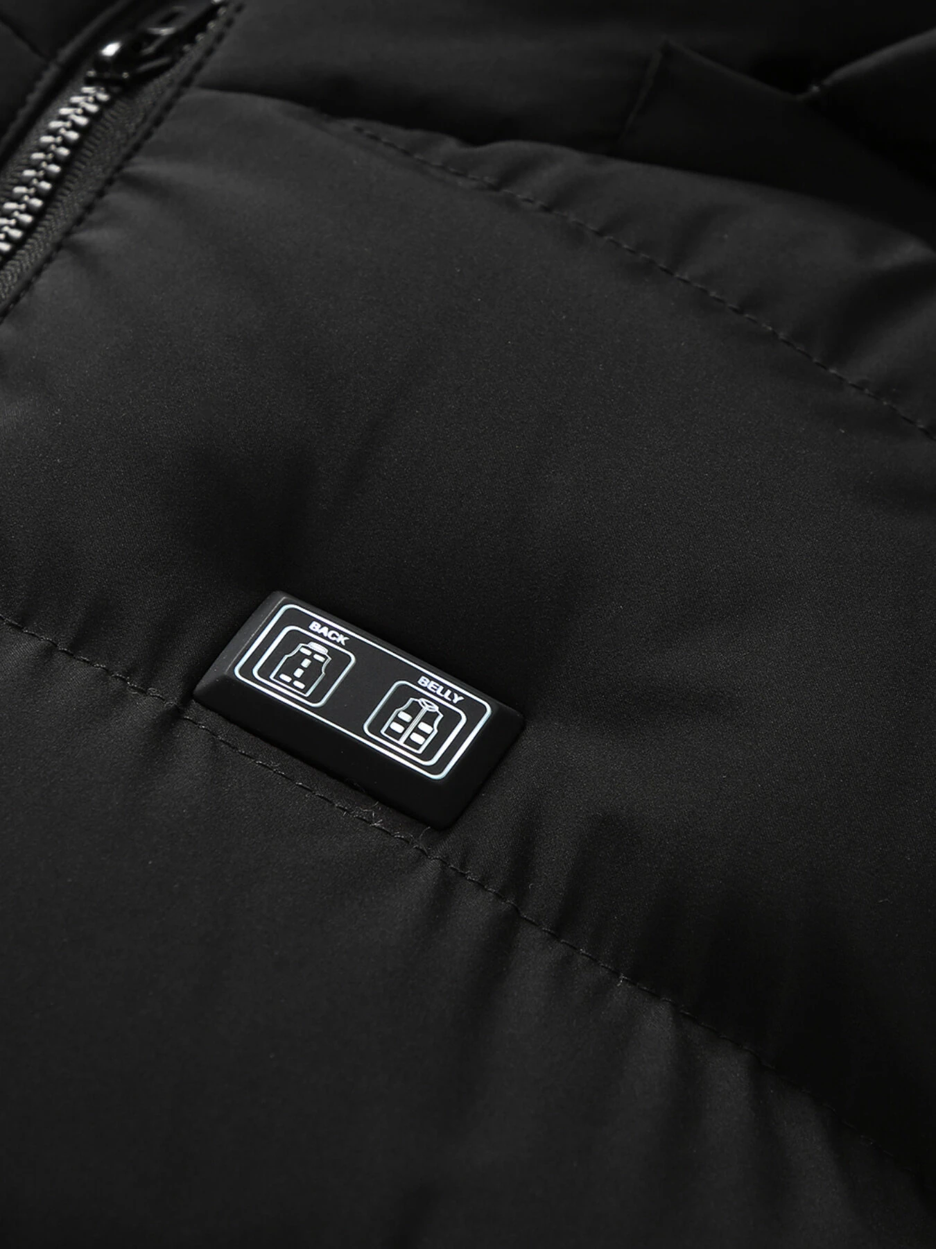 TENGOO HT-11 11 Areas Unisex Heated Hooded Vest Unisex 3-Gears Temperature Control USB Electric Thermal Vest Winter Outdoor Warm Clothing — view 7