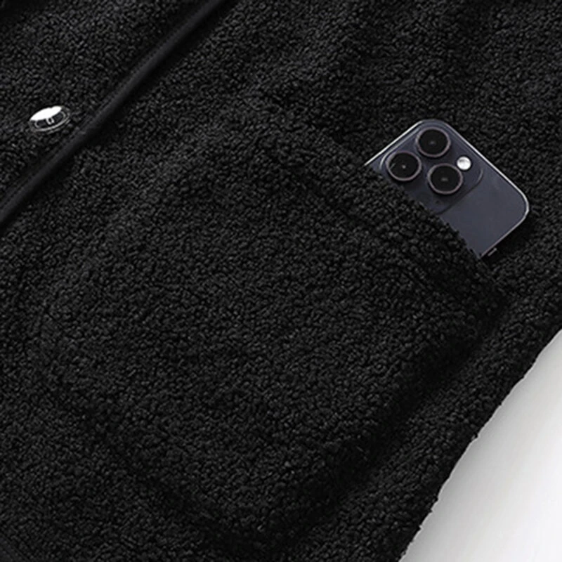TENGOO HV-16T Heating Vest 16 Heating Areas Teddy Fleece Wram Comfortable Vest Self Heating Vest Usb Electric Thermal Vest Jacket — view 7