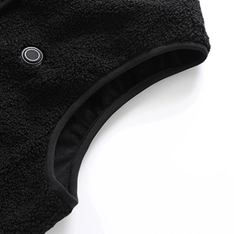 TENGOO HV-16T Heating Vest 16 Heating Areas Teddy Fleece Wram Comfortable Vest Self Heating Vest Usb Electric Thermal Vest Jacket — view 9
